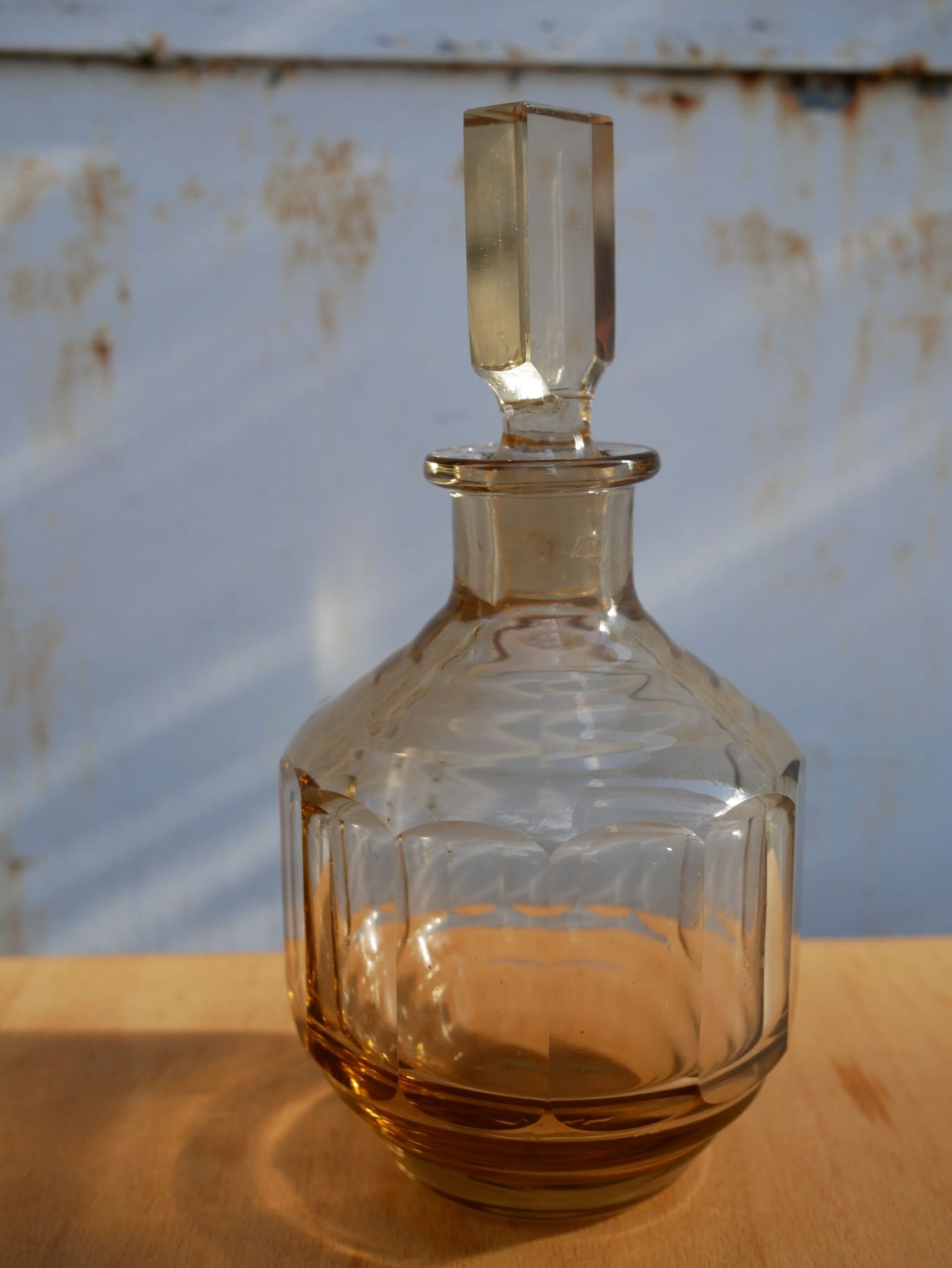 Glass carafe 60 years