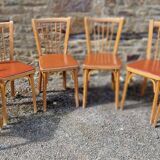 Set of 6 Baumann 70's chairs