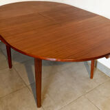Vintage Scandinavian extendable teak table