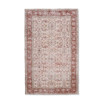 5x8 Faded Beige Turkish Rug