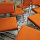 Lot de 8 chaises fauteuil 1970"