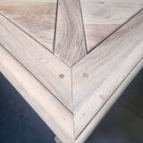 Coffee table in solid cherry wood