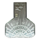 Vase en verre d'art scandinave moderne du milieu du siècle par Wiktor Berndt pour Flygsfors, Suède