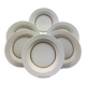 Rosenthal Tapio Wirkkala 6 soup plates Ondulation Studio-Line 1970-1980