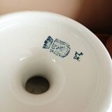 Fruit bowl in iron earthenware from St-Amand.