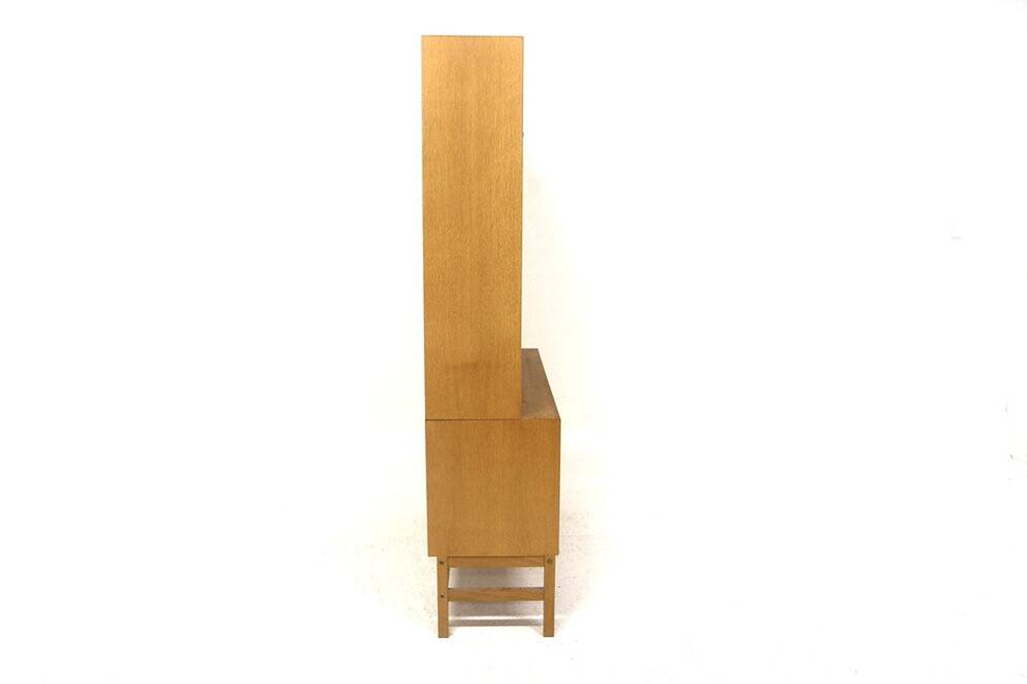 Bibliothèque scandinave en chêne "MTP", Marian Grabinski, IKEA, Suède