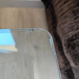 Vintage David LANGE glass & altuglas coffee table circa 1970