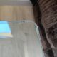 Vintage David LANGE glass & altuglas coffee table circa 1970
