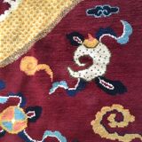 Large Chinese carpet Ningxia twentieth century  148x490cm