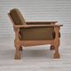 1970s, Danish design, club chair, original very good condition, furniture wool fabric.