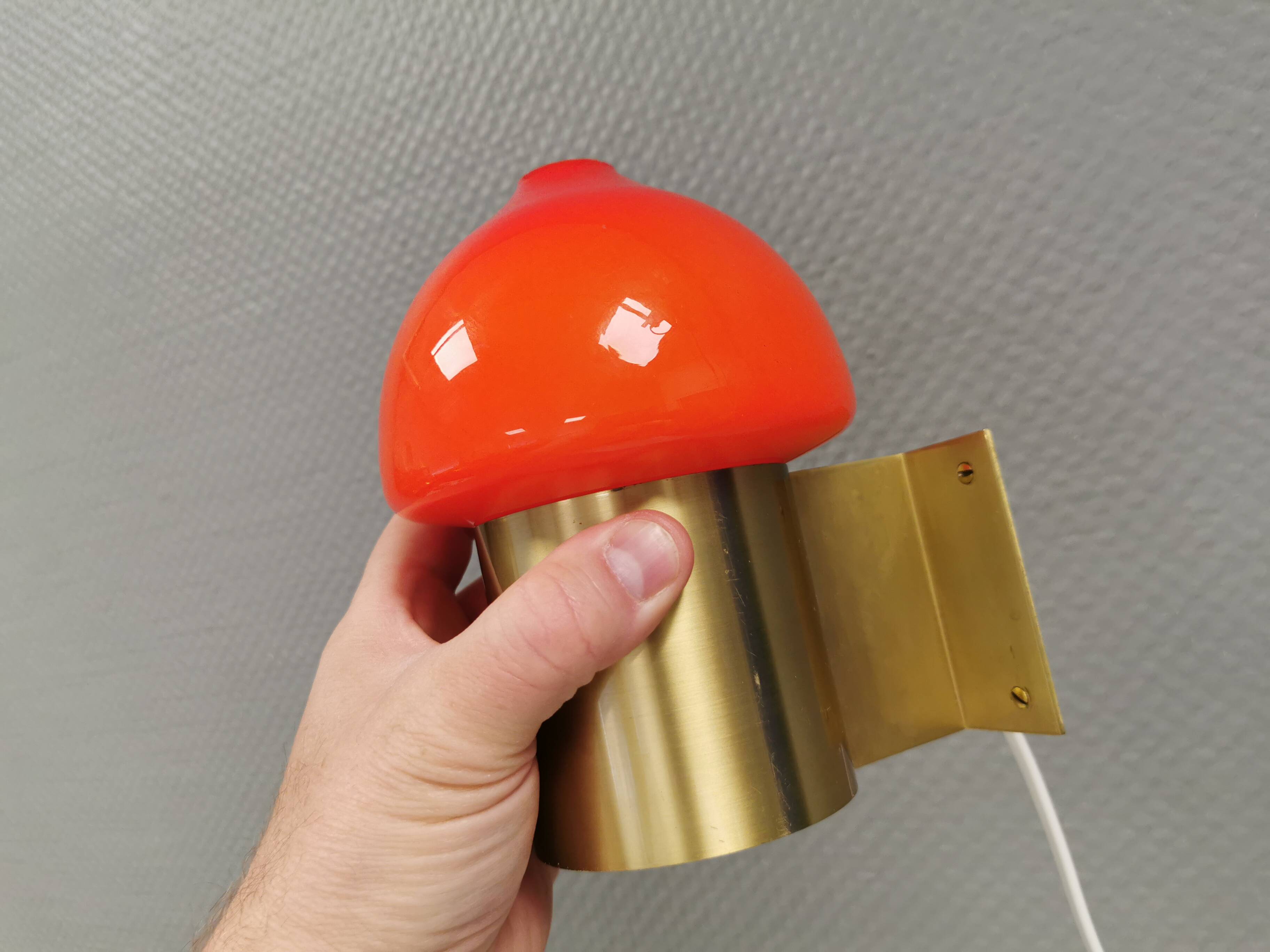 A "fusion" wall lamp. Fog & Mørup Denmark and Aneta Sveden