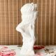 Bust of woman in plaster: Diane