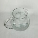 small blown glass pitcher
