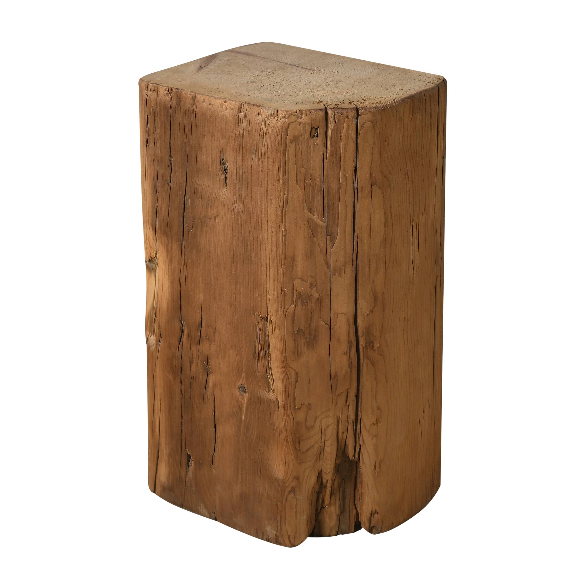 Hechi - Antique pine side table no. 1