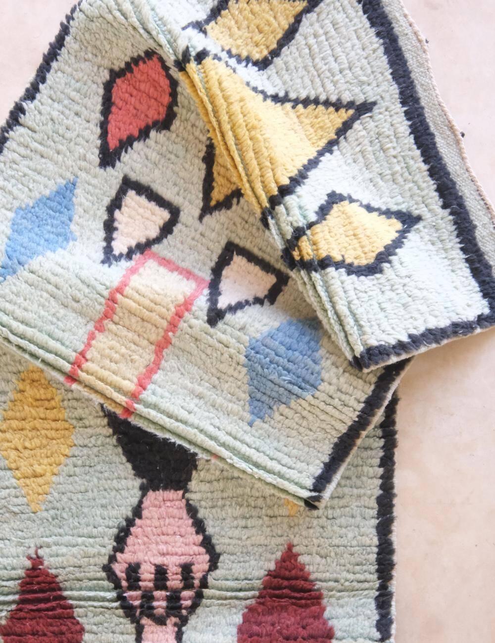 Berber Runner Rug - 337 x 65 cm