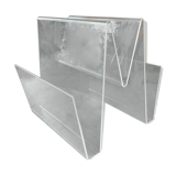Magazine holder in altuglas 70s