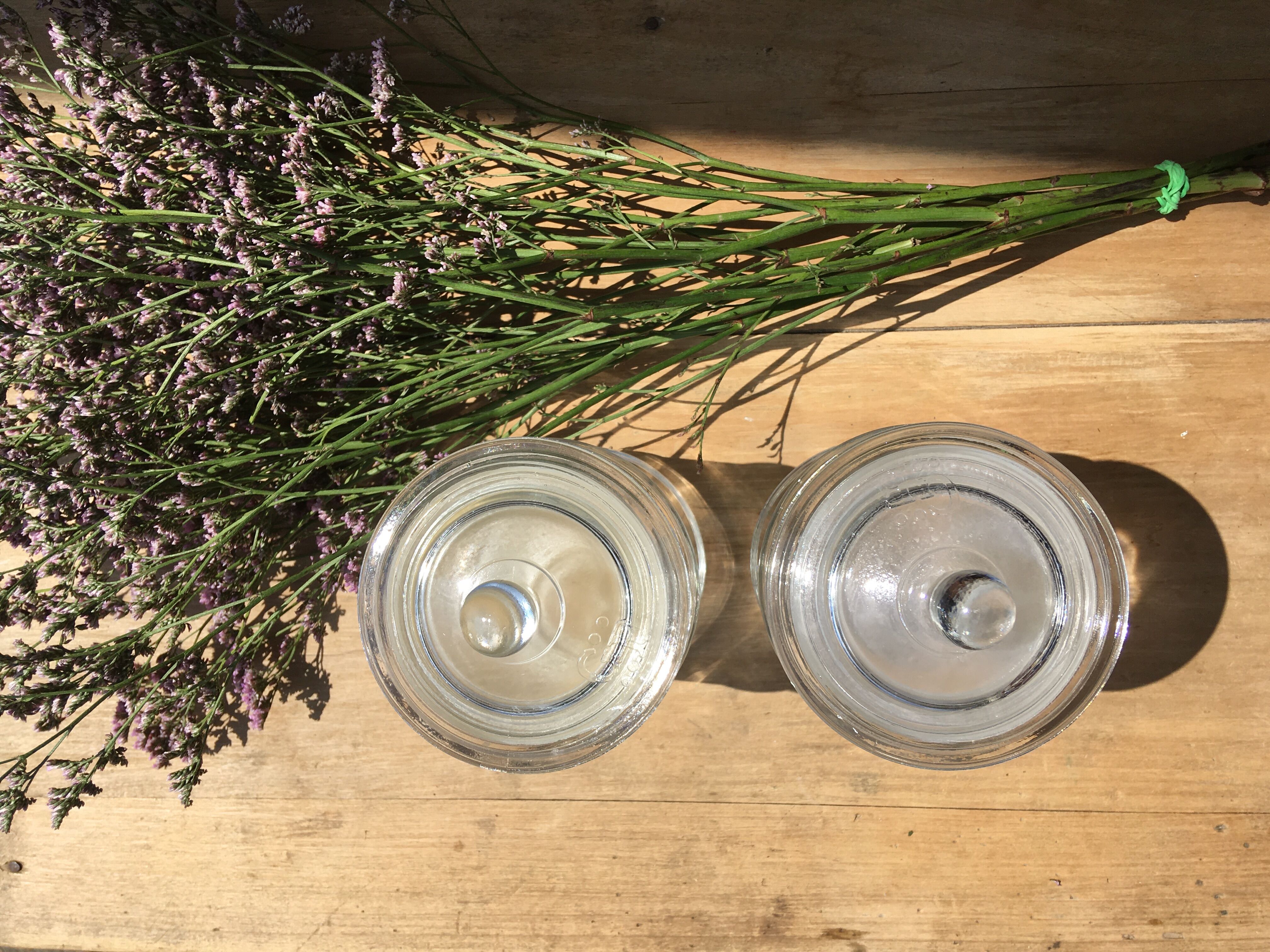 Pair of vintage jars