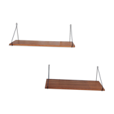 1960 wall shelves, set of 2