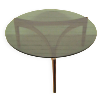 table basse ronde vintage Sven Ellekaer