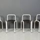 Postmodern dining chairs by Pietro Arosio for Airon, 1980s