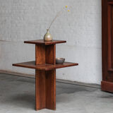 Pied de stalle, display side table in art deco style, France, 1940s
