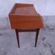 Scandinavian teak bedside table
