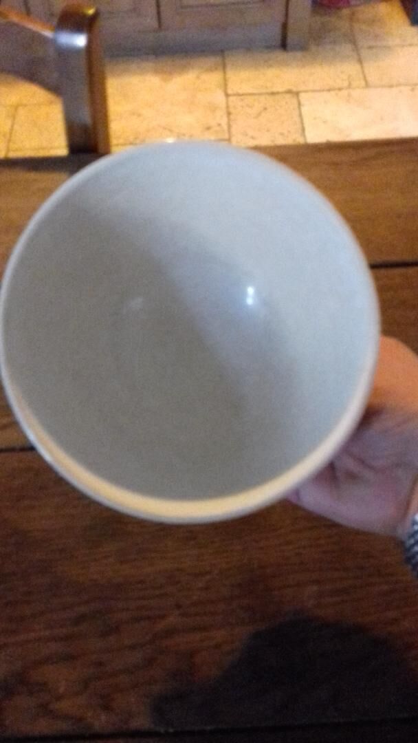 Digoin brand old blue and white bowl