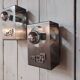 Pair of wall lights, 70'S