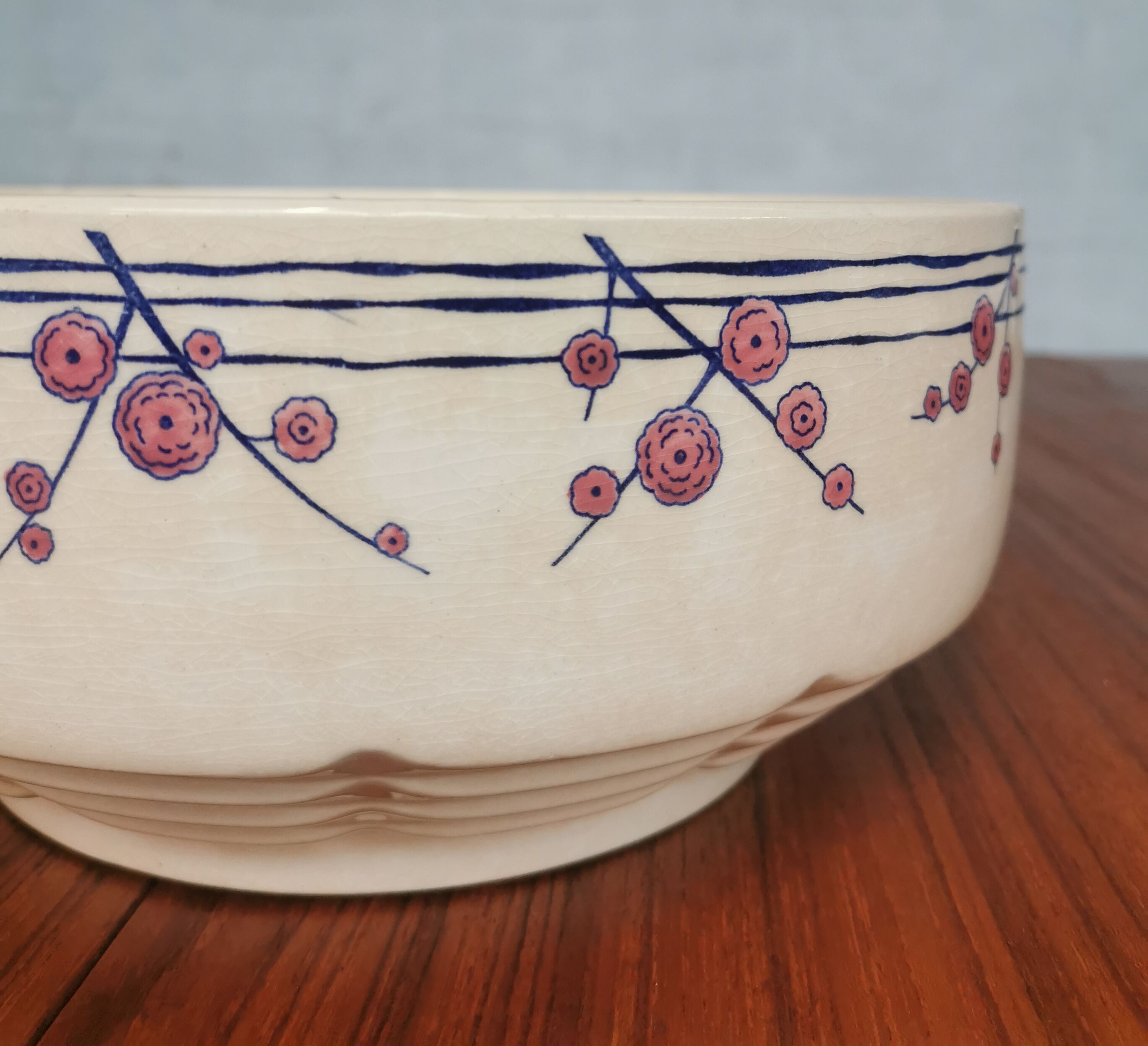 Vintage salad bowl in HBCM earthenware