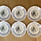6 talking plates saving Sarreguemines