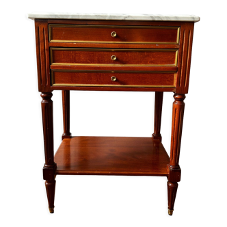 Small table with drawers Louis xvi style