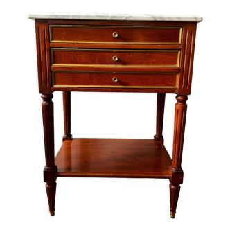 Table a tiroirs style Louis XVI