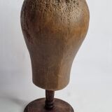 Former wooden milliner's head, 1900