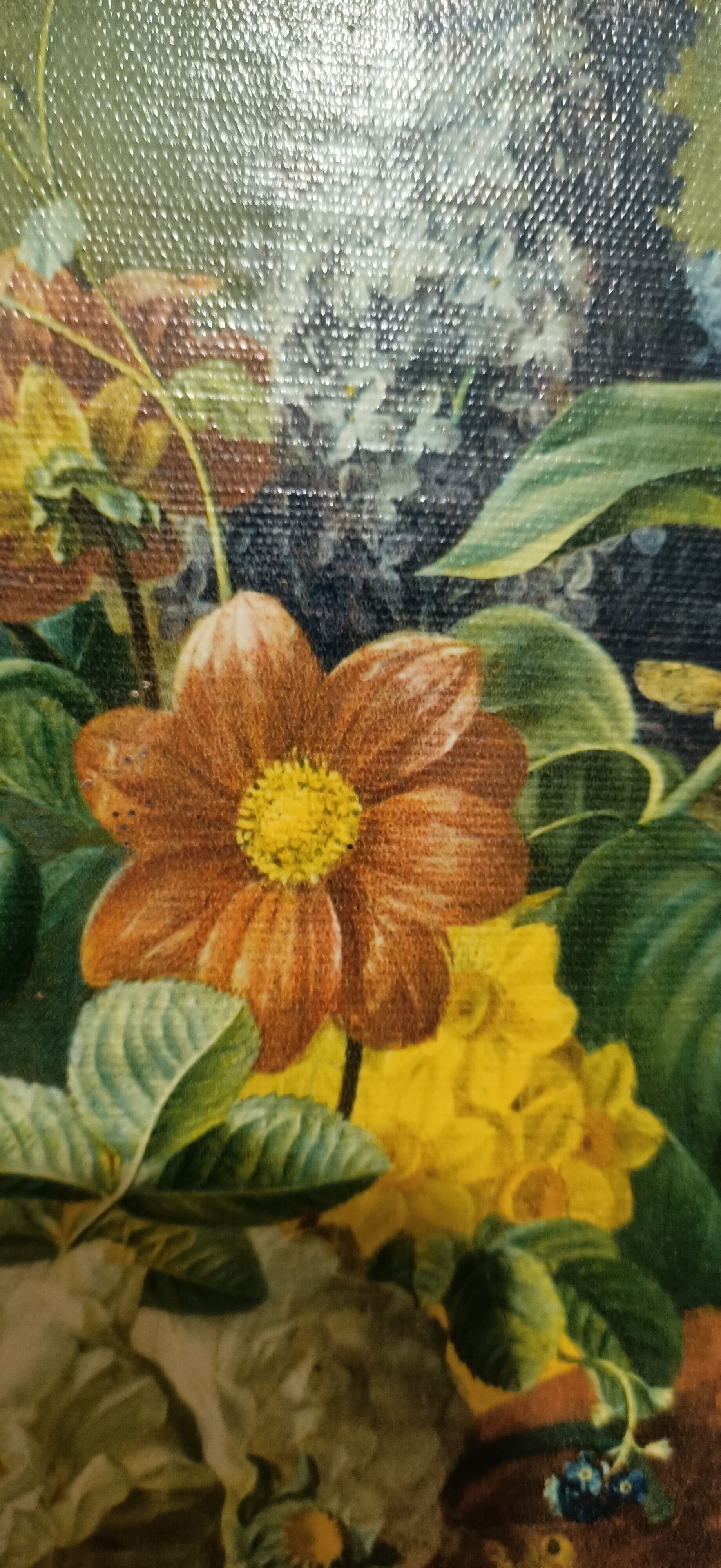 Table bouquet of flowers edition Braun