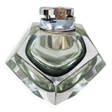 1960s Stunning Table Lighter in Murano Sommerso Glass By Flavio Poli for Se