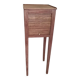 Louis XVI (Directoire) style curtained occasional furniture or bedside table