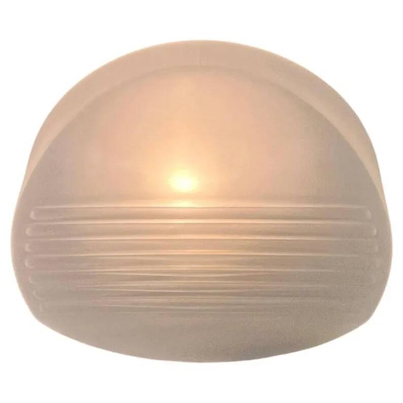 Design midcentury wall or ceiling lamp, flushmount, 1970s - 3 pieces available