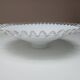 Lampshade, old in opaline and pleated glass