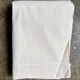 Beige linen sheet with hemstitching #11 ☐ 220 x 310 cm