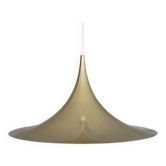 Semi pendulum pendant lamp by Thorup and Bonderup in brass