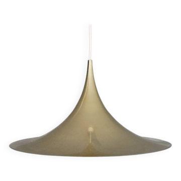 Semi pendulum pendant lamp by Thorup and Bonderup in brass