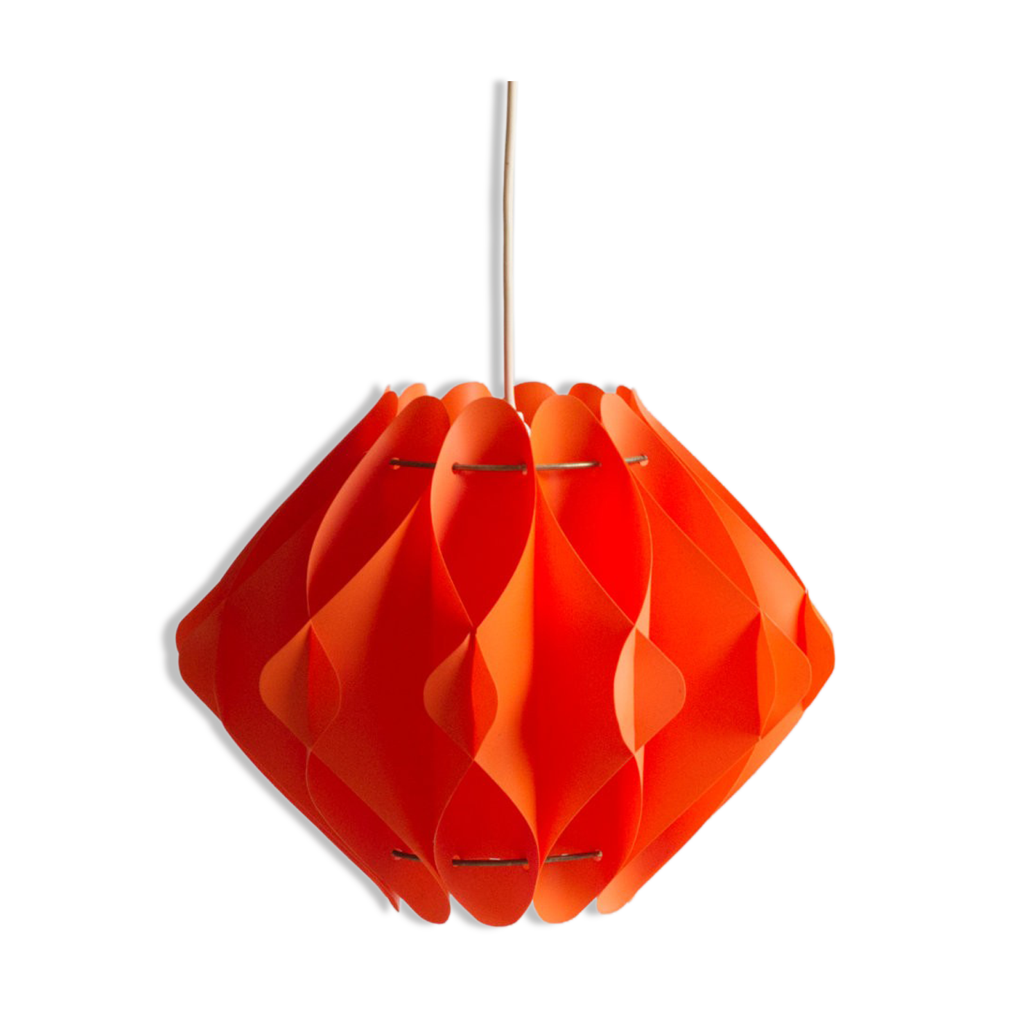 Orange vintage suspension