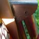 Vintage 70 "flower power" kettler folding long chair