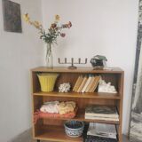 Vintage shelving walnut veneer