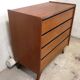 Chest of drawers vintage foot compass 1950