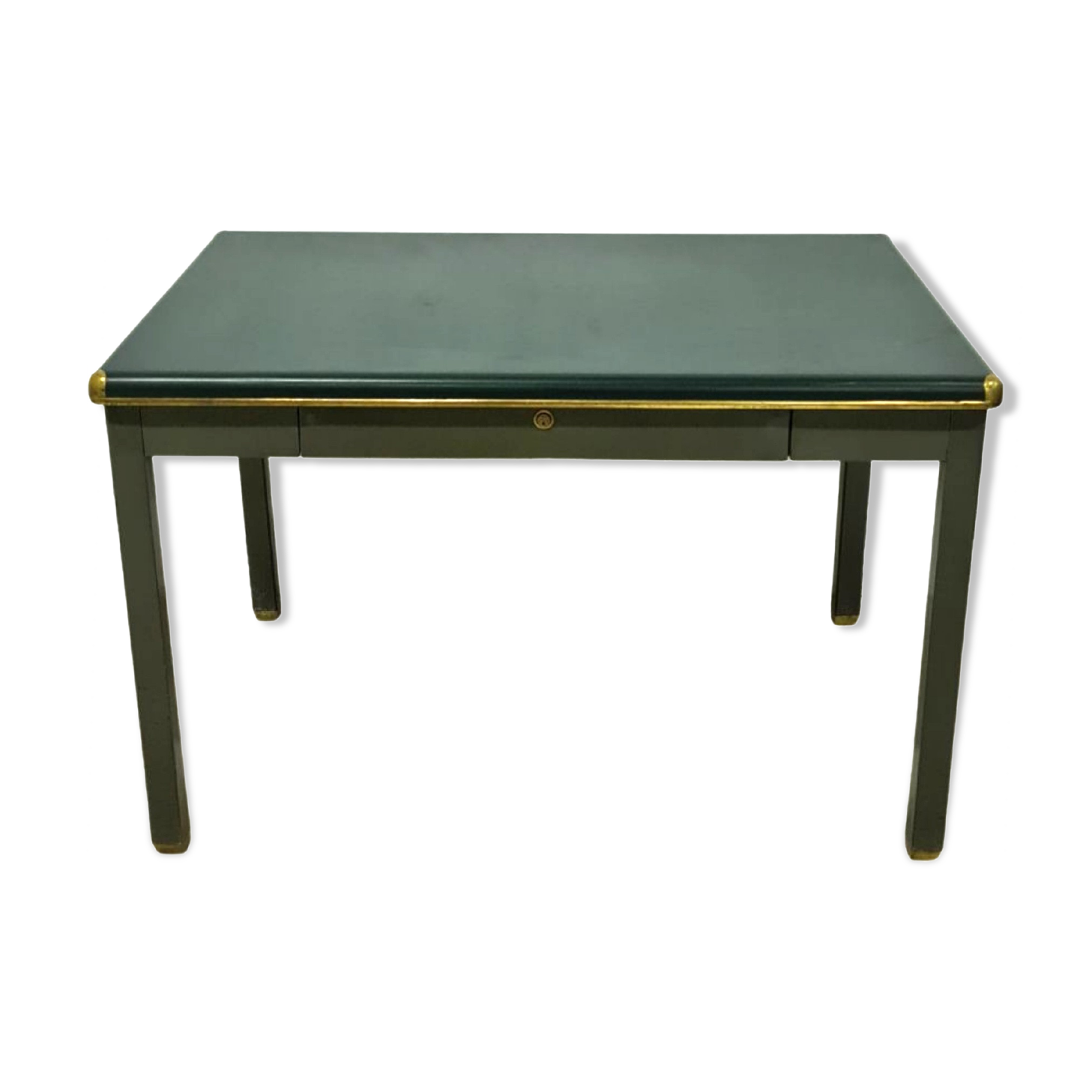 Mid century metal writing desk by TDS Sclessin, Belgium 1950s