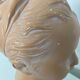 Bust plaster Louise Brongniart after Houdon