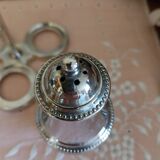 Antique English silver-plated condiment server