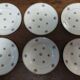 Set of six dessert plates Moulin des Loups Saint Amand Navarre pattern