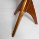 Swiss adjustable piano stool 1945 rocket foot